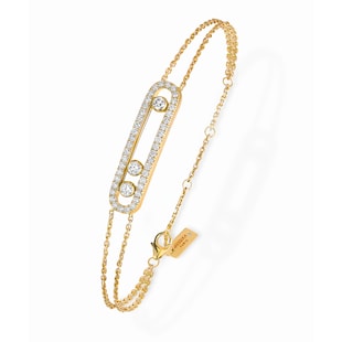 Messika 18ct Yellow Gold Move Classique 0.65ct Diamond Bracelet