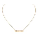 Messika 18ct Yellow Gold Move 0.25ct Diamond Necklace