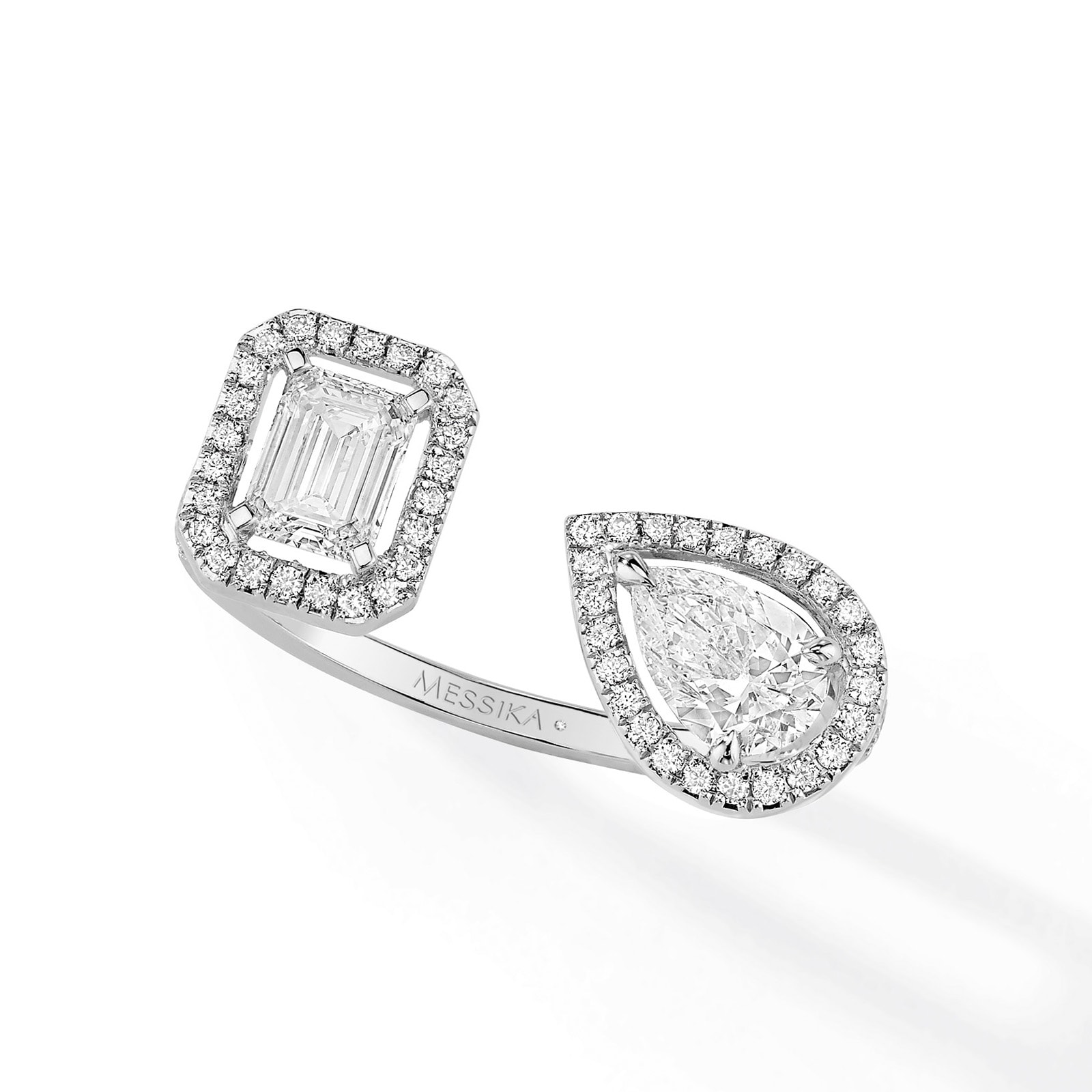 Messika 18ct White Gold My Twin Toi 
Moi 0.40ct Diamond Ring