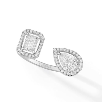 Messika 18ct White Gold My Twin Toi 
Moi 0.40ct Diamond Ring