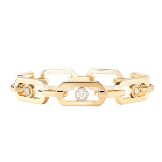 Messika 18K Yellow Gold So Move Xl Diamond Bracelet