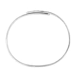 Messika 18K White Gold Move Noa 1.50cttw Diamond Bangle - Medium