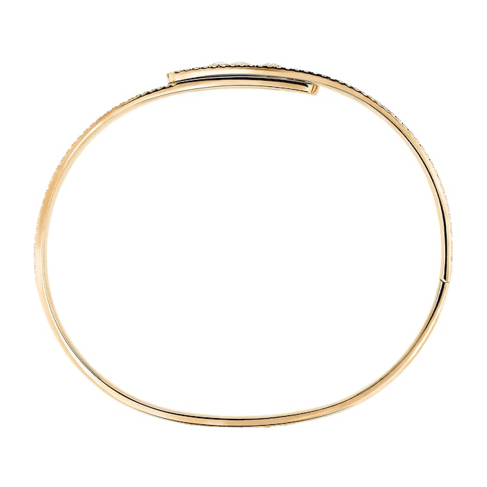 Messika 18K Yellow Gold Move Noa 1.50cttw Diamond Bangle - Large