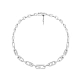 Messika 18K White Gold Move Link 2.54cttw Diamond Necklace