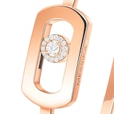 Messika 18K Rose Gold So Move 0.11cttw Diamond Bangle - Medium