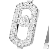 Messika 18K White Gold So Move 0.67cttw Diamond Bangle - Medium