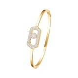 Messika 18K Yellow Gold So Move 0.67cttw Diamond Bangle - Medium