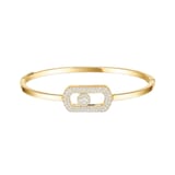 Messika 18K Yellow Gold So Move 0.67cttw Diamond Bangle - Medium