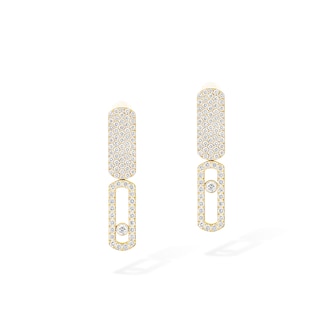 Messika 18K Yellow Gold Imperial Move 0.70cttw Diamond Drop Earrings Messika 18K Yellow Gold Imperial Move 0.70cttw Diamond Drop Earrings