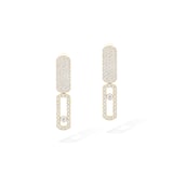 Messika 18K Yellow Gold Imperial Move 0.70cttw Diamond Drop Earrings