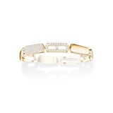 Messika 18K Yellow Gold Imperial Move 3.02cttw Diamond Bracelet - Medium