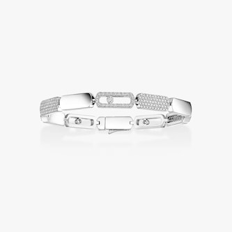 Messika 18K White Gold Imperial Move 1.34cttw Diamond Bracelet - Medium Messika 18K White Gold Imperial Move 1.34cttw Diamond Bracelet - Medium