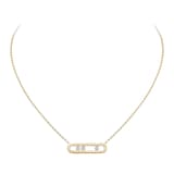 Messika 18K Yellow Gold Move Classique Cisele Diamond Necklace