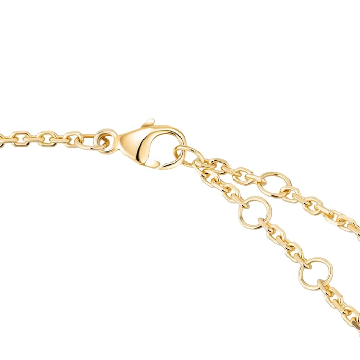 Messika 18K Yellow Gold Move Classique Cisele Diamond Bracelet