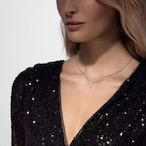 Messika 18K White Gold Fiery Diamond Necklace