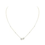 Messika 18K Yellow Gold My Twin Toi & Moi Diamond Necklace