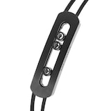 Messika Move Titanium Black 0.24ct Diamond Black Cord Bracelet