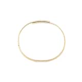 Messika 18ct Yellow Gold Move Noa Ciselé Semi Pavé 1.20ct Diamond Bangle