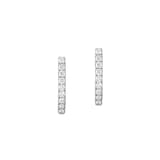 Messika 18ct White Gold Gatsby 0.17ct Diamond Hoop Earrings
