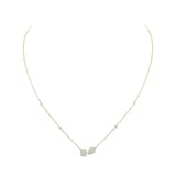 Messika 18ct Yellow Gold My Twin Toi & Moi 0.30ct Diamond Necklace