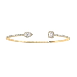 37711915 - 18ct Yellow Gold My Twin Skinny 0.85ct Diamond Bracelet