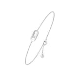 Messika 18ct White Gold Messika Cares 0.01ct Diamond Bracelet