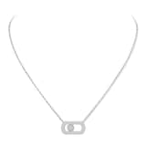 Messika 18ct White Gold So Move Pavé 0.65ct Diamond Necklace