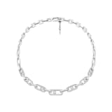 Messika 18ct White Gold Move Link Pavé 2.55ct Diamond Necklace