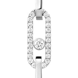 Messika 18ct White Gold Move Link Transformable 1.70ct Diamond Drop Earrings