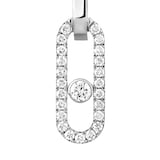 Messika 18ct White Gold Move Link Transformable 1.70ct Diamond Drop Earrings