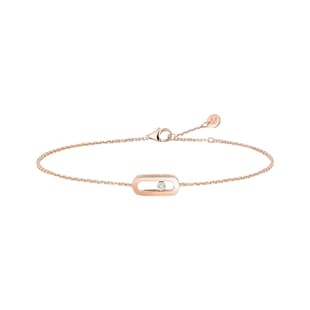Messika 18ct Rose Gold Messika Cares 0.01ct Diamond Bracelet