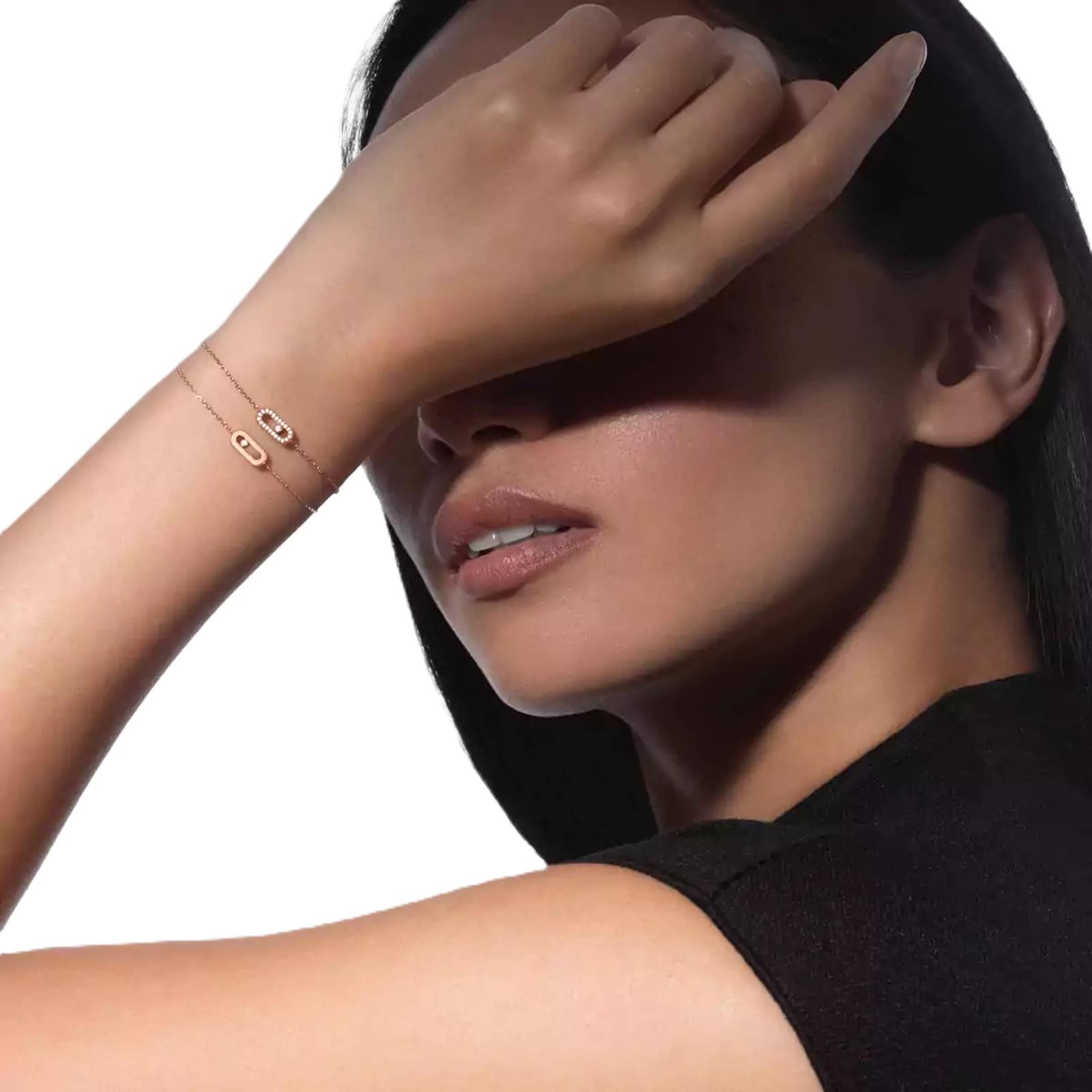 Messika 18ct Rose Gold Messika Cares 0.01ct Diamond Bracelet Messika 18ct Rose Gold Messika Cares 0.01ct Diamond Bracelet