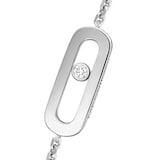 Messika 18ct White Gold Move Uno 0.02ct Diamond Bracelet