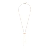 Messika 18K Rose Gold Moderniste Pave Diamond Tie Necklace
