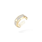 Messika 18K Yellow Gold Moderniste Diamond Single Ear Clip