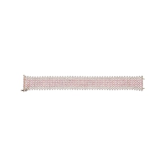 J Fine 18k Pink Gold Argyle Pink™ Diamond Flex Bracelet