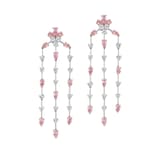 J Fine Platinum & 18K Rose Gold Argyle Pink™ Diamond Chandelier Earrings