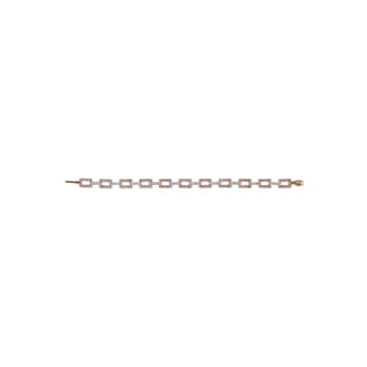 J Fine 18K White & Pink Gold Argyle Pink™ Diamond Link Bracelet