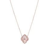 J Fine 18K Rose Gold Argyle Pink™ Diamond & Mother Of Pearl Pendant Necklace