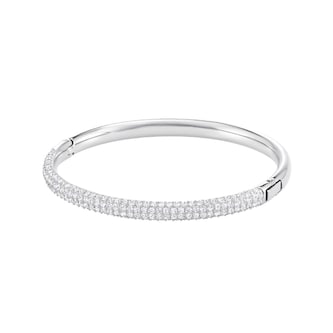 SWAROVSKI Silver White Stone Bangle SWAROVSKI Silver White Stone Bangle