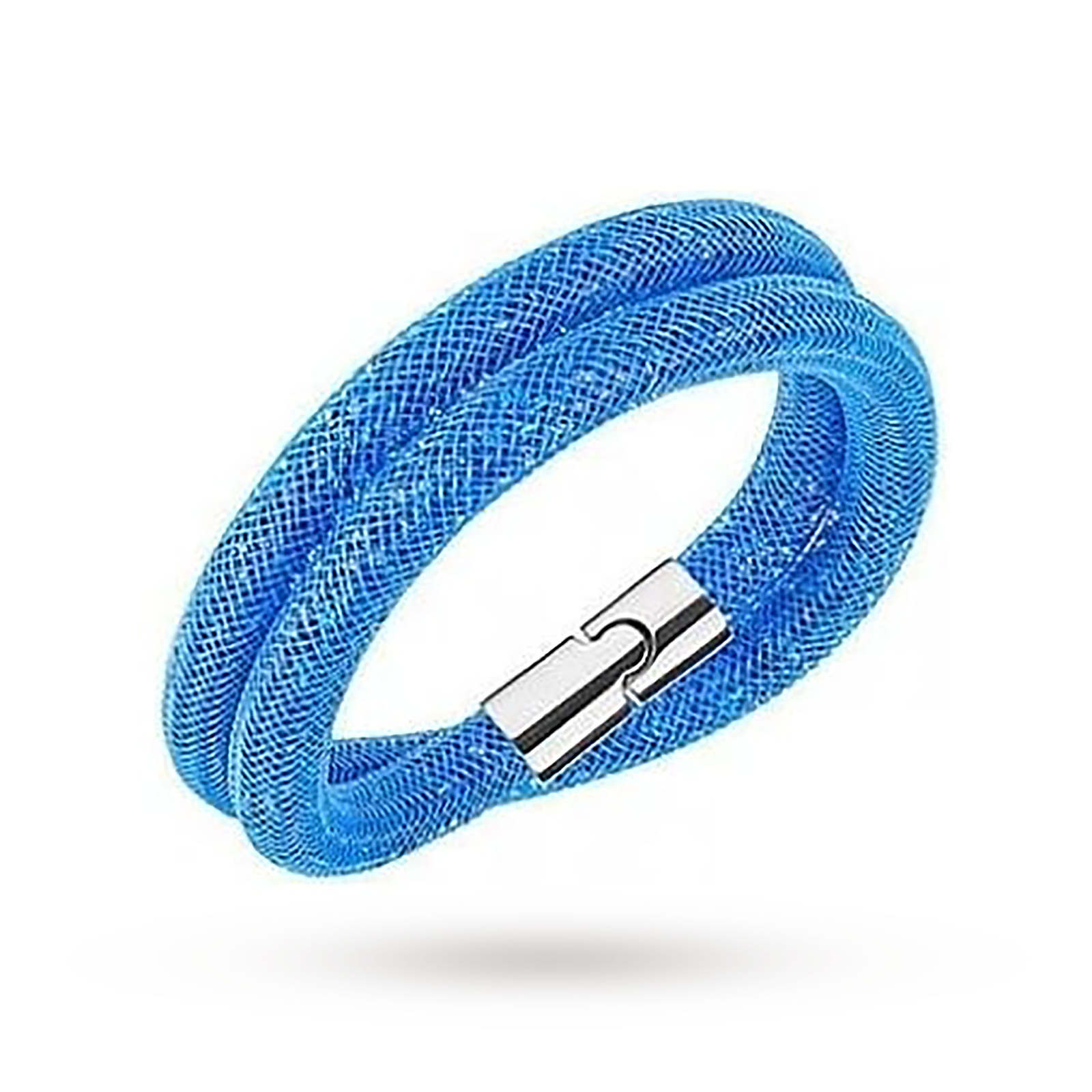 SWAROVSKI Stardust Capri Blue Double Bracelet - Medium