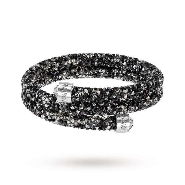 SWAROVSKI Crystal dust Bangle Double Medium