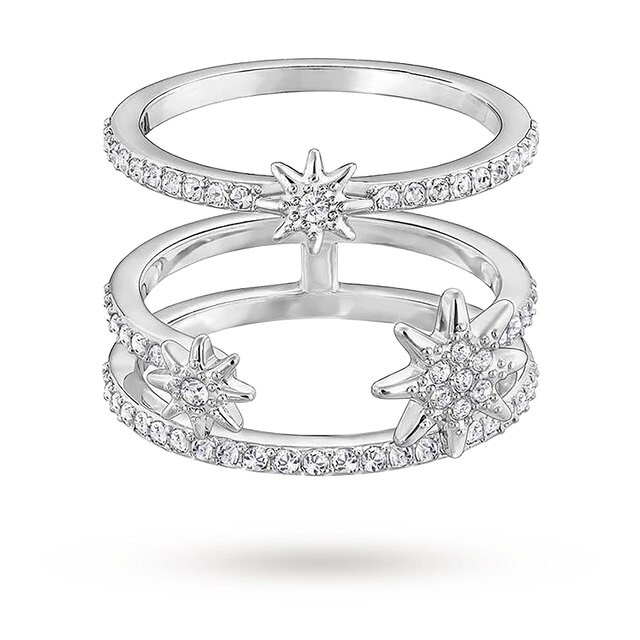 SWAROVSKI Fizzy Ring Set - Ring Size P.5