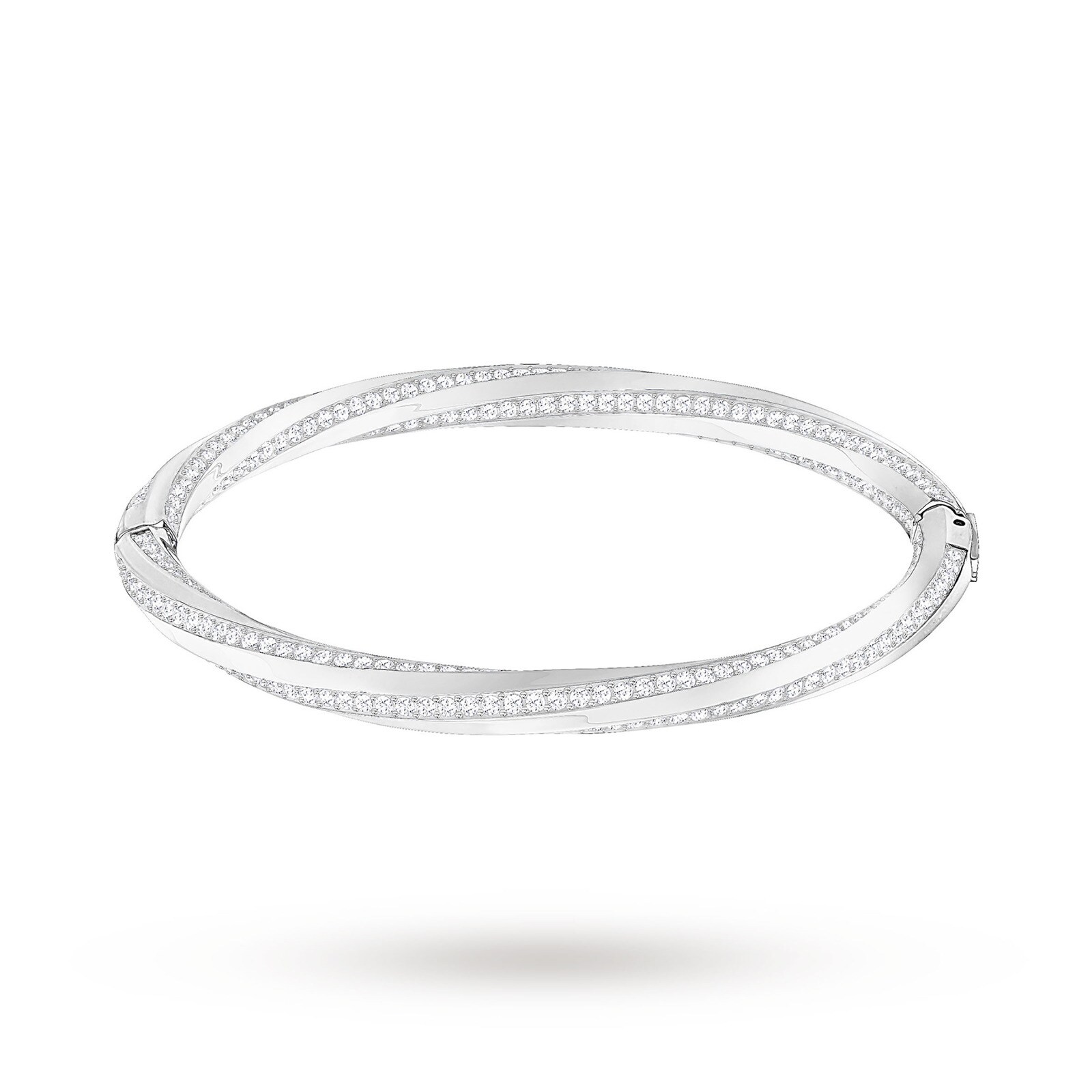 SWAROVSKI Hake Rhodium Plated Bangle