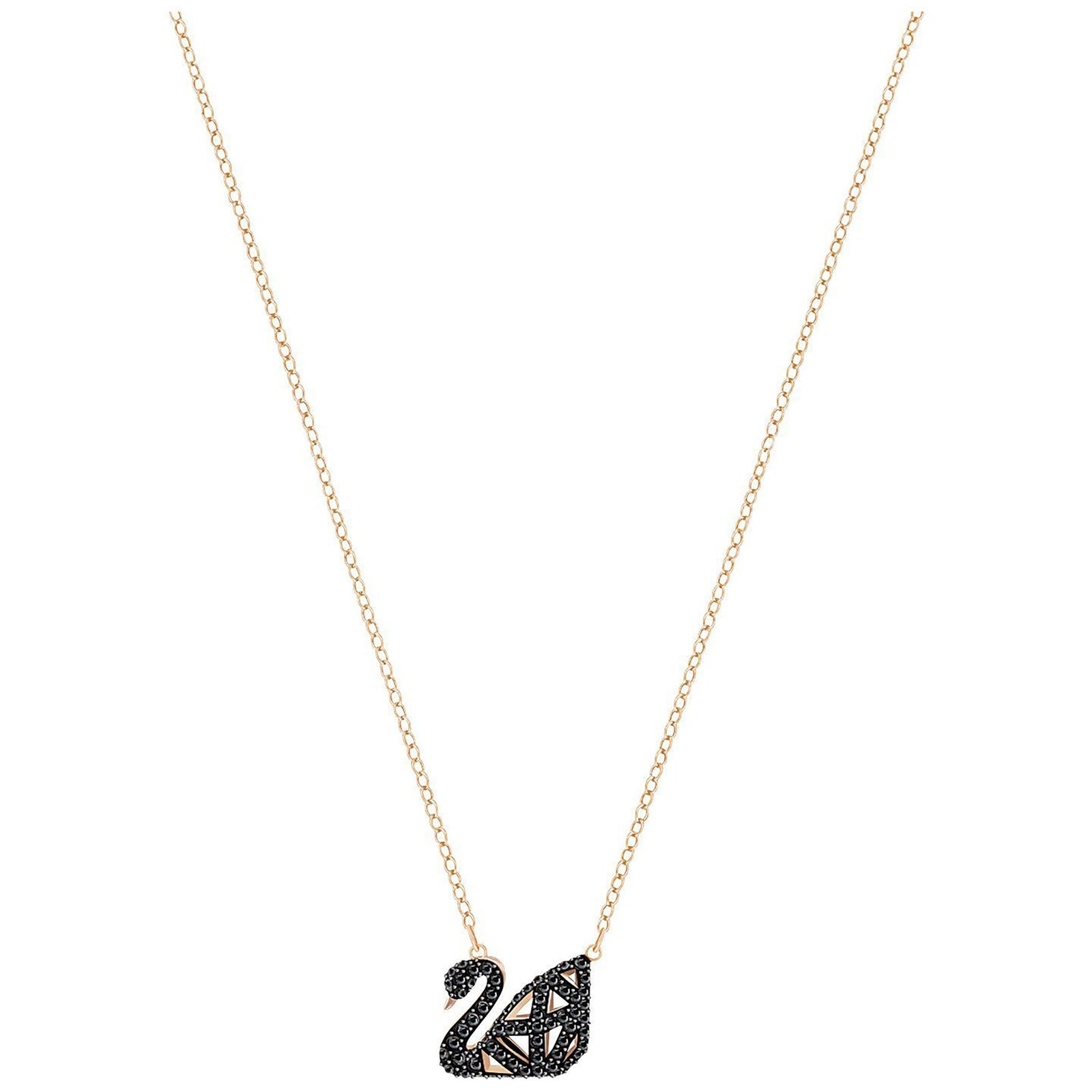 SWAROVSKI Facet Swan Necklace