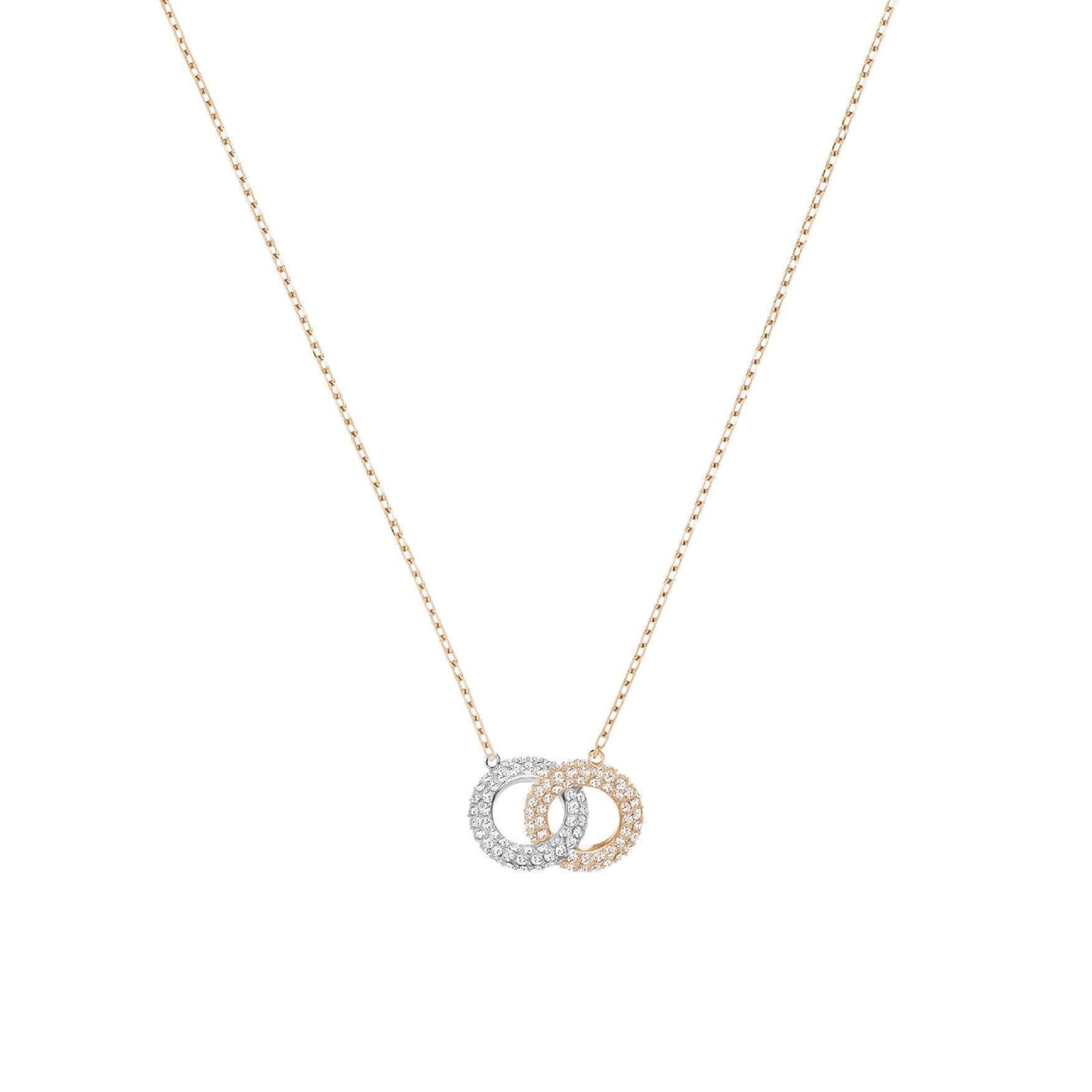 SWAROVSKI Stone Crystal Double Necklace 5414999 | Goldsmiths