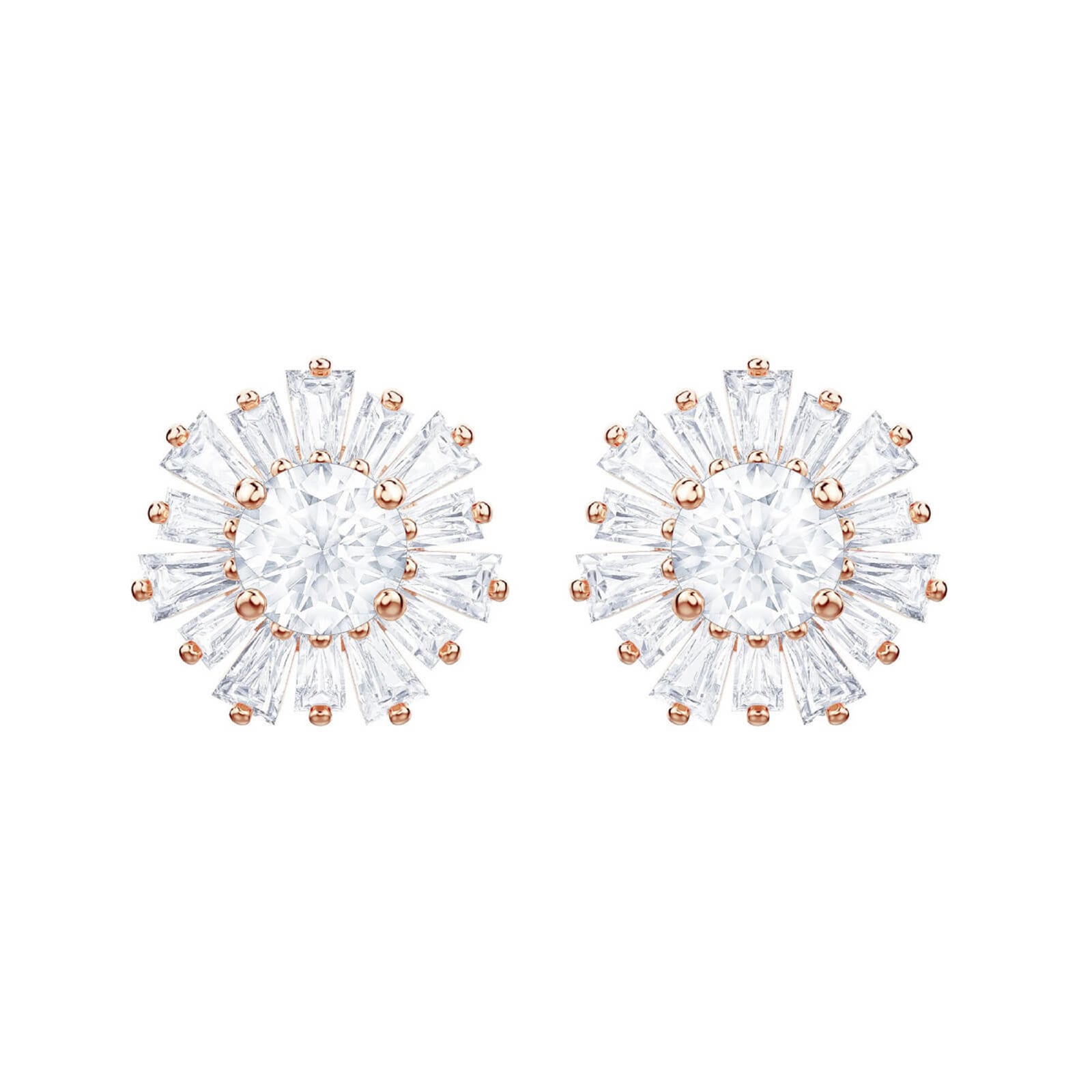 SWAROVSKI Sunshine Rose Gold Studs Earring