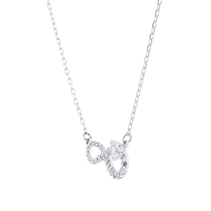 SWAROVSKI Infinity  Rhodium Plated Necklace