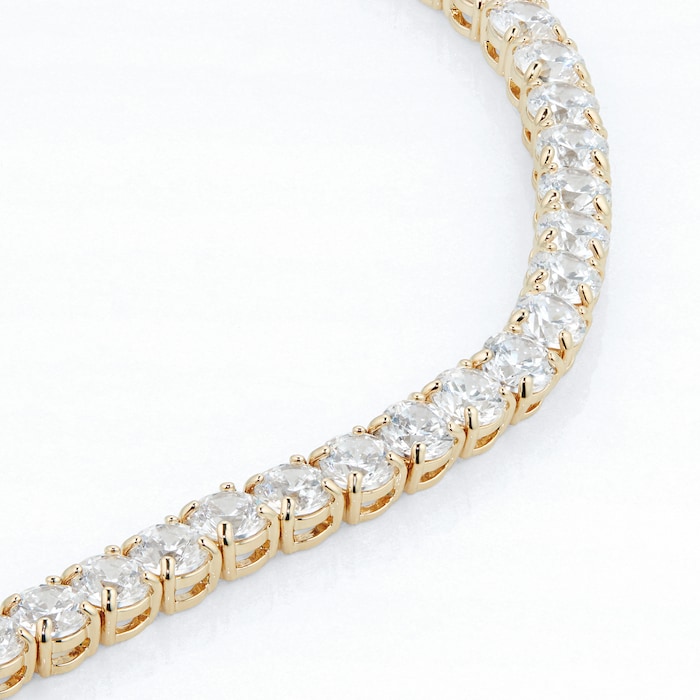 Swarovski Tennis Deluxe Bracelet - Gold