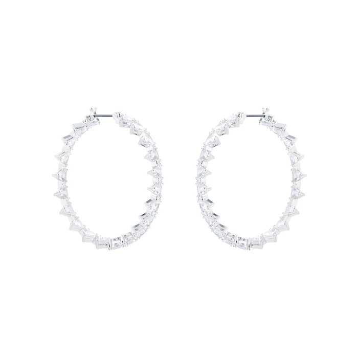 Swarovski Swarovski Silver Millenia Hoop Earrings